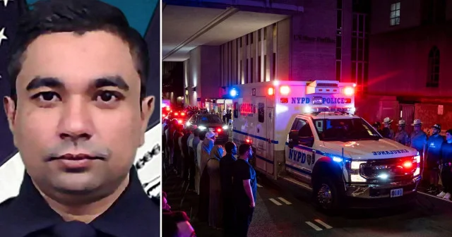 New York’ta öldürülen polis memuru İslam son yolculuğuna uğurlandı Amerika Haberleri