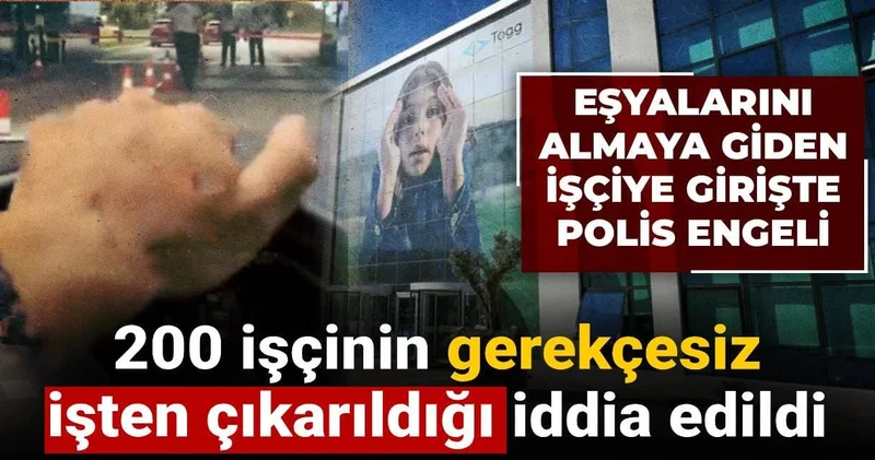 TOGG fabrikasında kriz: 200 işçinin işten çıkarıldığı iddia edildi