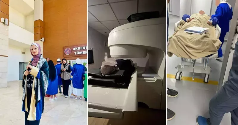Gazzeli öğrencinin annem Türkiye de tedavi olsun isteği