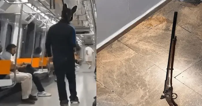 Metro da tavşan maskesi gizemi! Bana görev verildi köpeğinizi sevebilir miyim?