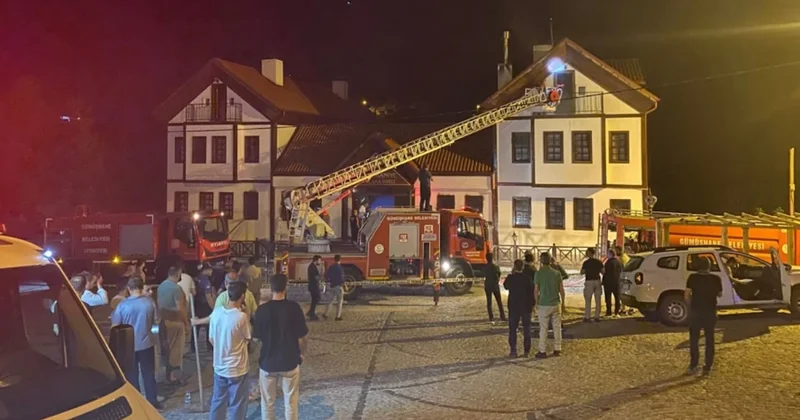 Gümüşhane de 3 katlı otelde korkutan yangın Sözcü Gazetesi