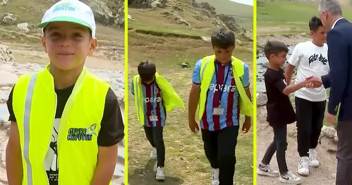 Mete ve Görkem artık çevre müfettişi... Bakan Kurum’dan yayladaki çöpleri toplayan iki kardeşe teşekkür: “İyi ki varsın Mete, iyi ki varsın Görkem”