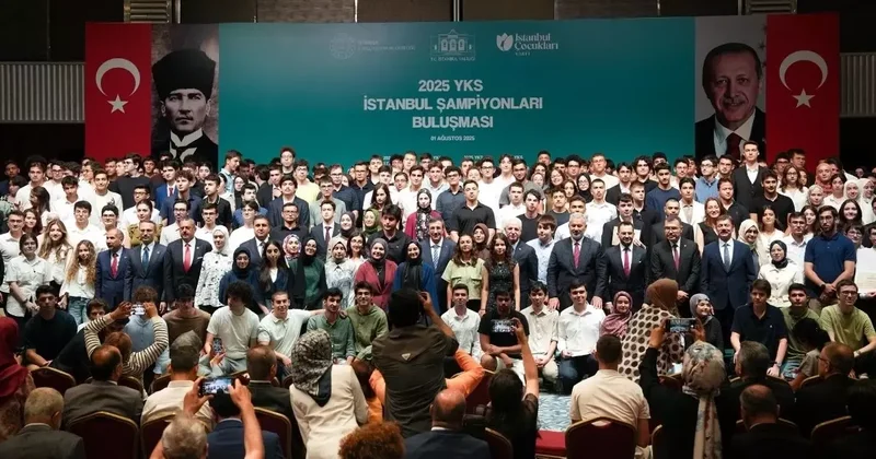 YKS Şampiyonları İstanbul Valiliği nin etkinliğinde buluştu