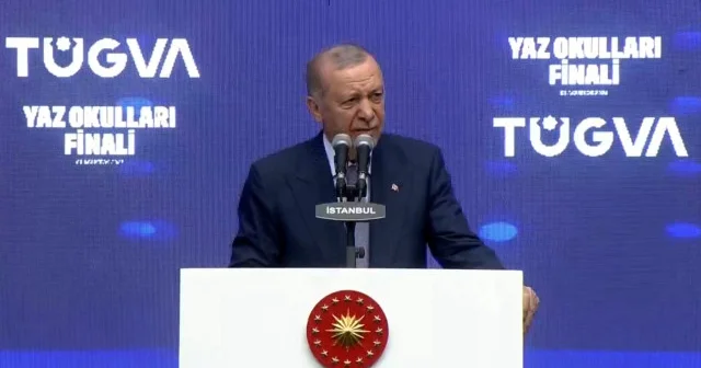 Cumhurbaşkanı Recep Tayyip Erdoğan TÜGVA Yaz Okulları Finali Programı konuşması:1 Ağustos 2025 Son Dakika Canlı Yayın Politika Haberleri