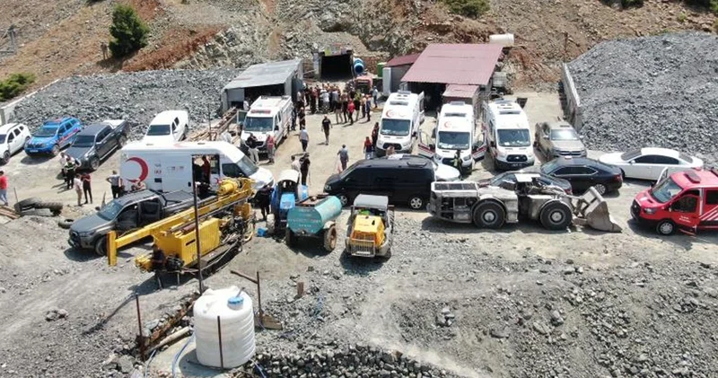 Elazığ da maden ocağında göçük: İşçinin cansız bedenine ulaşıldı