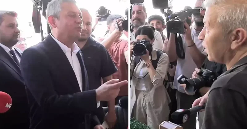 Eşinin aldığı maaşı söyleyen Özgür Özel, Hamdolsun diyen esnafa kızdı