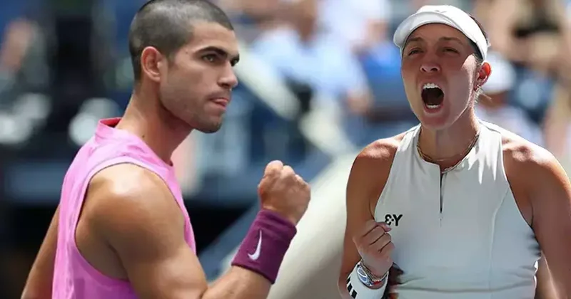 ABD Açık ta Alcaraz ve Pegula, çeyrek finale yükselmeyi başardı! Tenis Haberleri Spor
