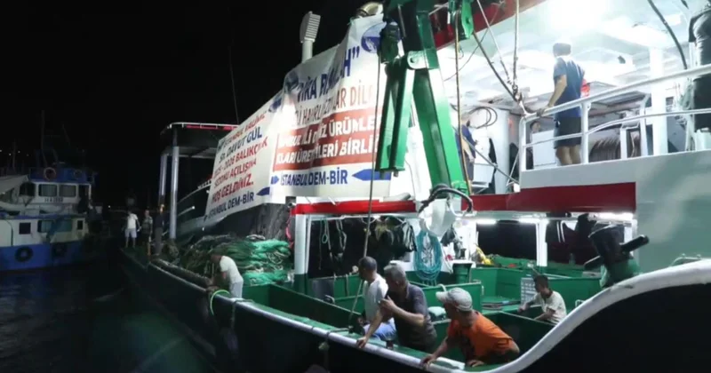 İstanbul da Balıkçılık Genel Av Sezonu açılış töreni yapıldı