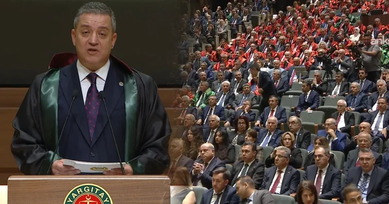 Barolar Birliği Başkanı Adli Yıl Açılışı nda açık açık her şeyi anlattı! Herkes oradaydı