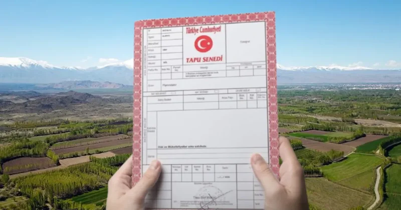Uygulama bugün resmen başladı: Tapulu araziler sahibine sorulmadan kiraya verilecek Sözcü Gazetesi