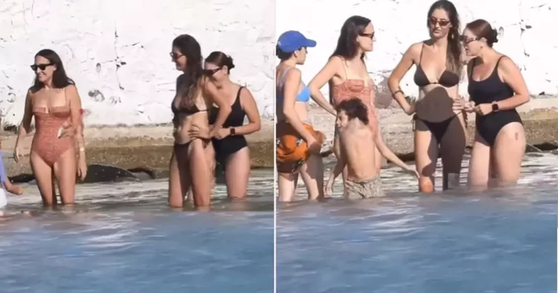 Ezgi Mola, Gupse Özay ve Öykü Karayel Alaçatı da buluştu