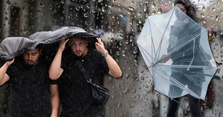 Gök gürültülü sağanak yağış geliyor! Meteoroloji den kuvvetli rüzgar uyarısı İşte yağış beklenen iller