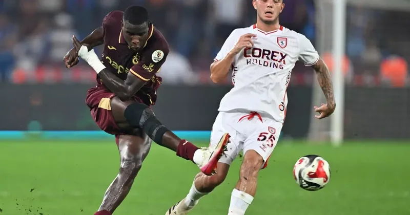 Karadeniz derbisinde Trabzonspor son anlarda yıkıldı