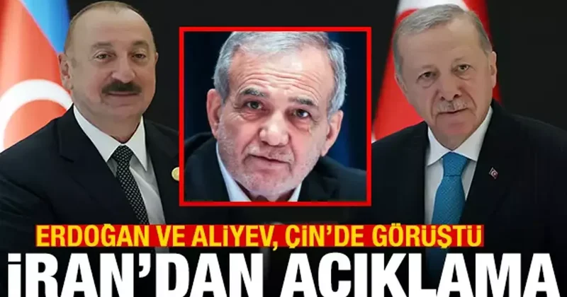 Erdoğan, Aliyev ve Paşinyan la Çin de görüştü! İran dan açıklama