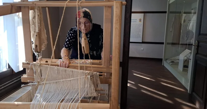 Türkiye nin ilk keten müzesi ziyaretçilerini ağırlamayı sürdürüyor