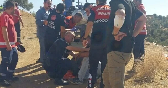 Devrilen kamyonetteki dinamitler kontrollü patlatıldı; 10 yaralı Aydın Haberleri