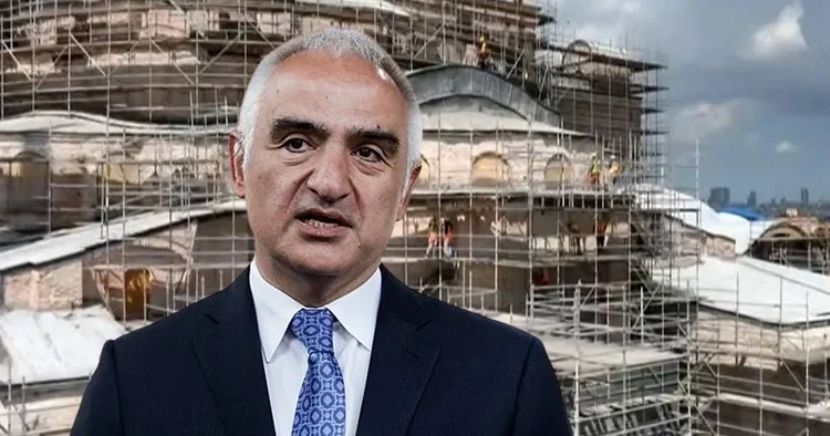 Bakan Ersoy dan Ayasofya açıklaması: Restorasyonda deprem güvenliği öncelik arz etmekte