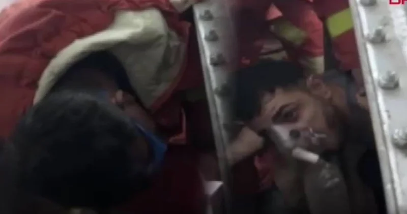 Su deposunda fenalaştı! İmdadına itfaiye yetişti
