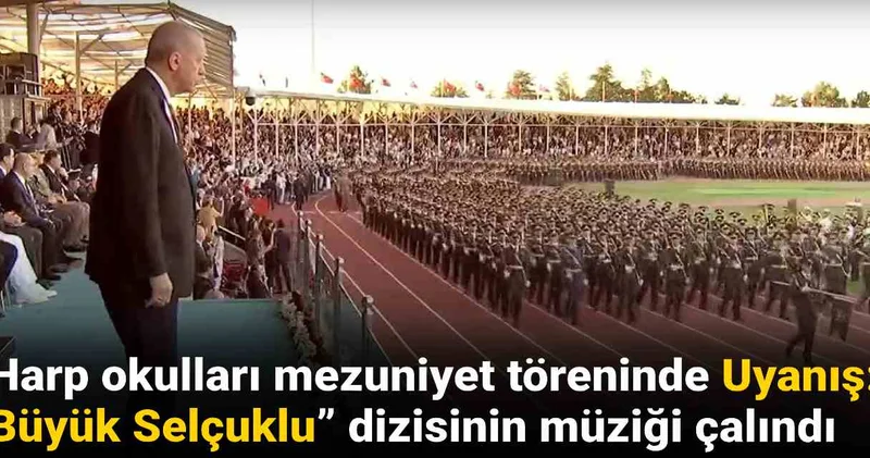 Harp okulları mezuniyet töreninde Uyanış: Büyük Selçuklu” dizisinin müziği çalındı