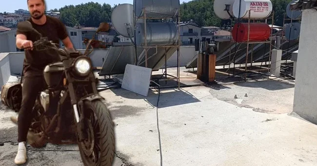 Evde unuttuğu anahtar genç antrenörün sonu oldu! Hortum koptu beton zemine düştü