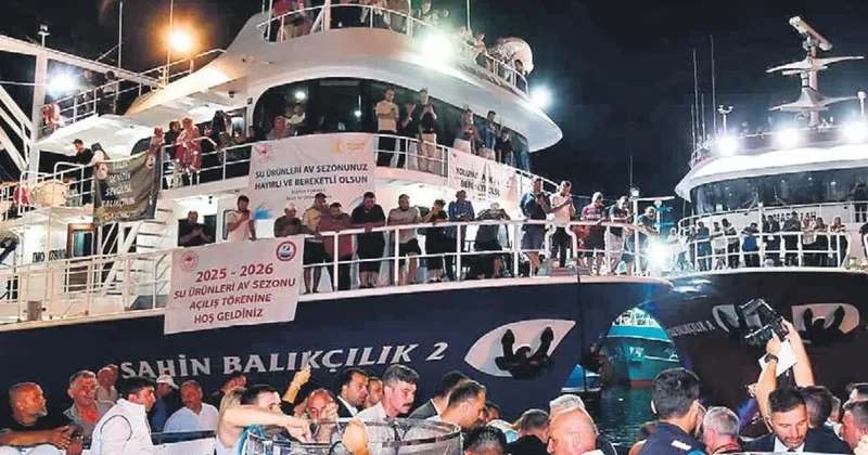 Denizlerimizde yeni av sezonu törenlerle başladı