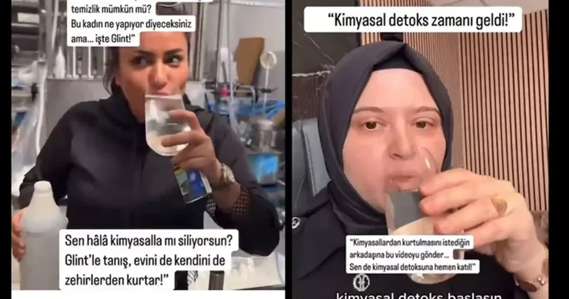 İçilebilir diye fenomenlere tanıttırılan çamaşır suyuyla ilgili şok rapor