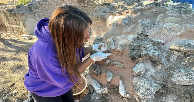 Alexandria Troas Antik Kenti ndeki podyumlu salon yeniden ayağa kaldırılıyor Çanakkale Haberleri