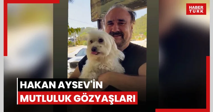 Hakan Aysev in mutluluk gözyaşları