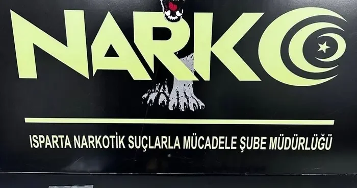Isparta’da uyuşturucu madde ele geçirildi