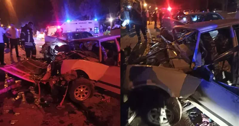 Hatalı sollama kazası: 4 ü ağır, 8 yaralı
