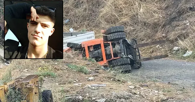 Kağıthane’de 3 tonluk forkliftin altında kalan 18 yaşındaki Yasin öldü; yakınları sinir krizi geçirdi