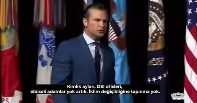 Pentagon da kabul edilemez görüntü ABD Savunma Bakanı Hegseth Artık bu enkazı kaldırıyoruz diyerek savaş açtı