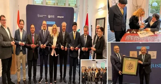 Âdil i Mutlak Hat Eserleri Sergisi Amsterdam’da: Sanatseverlerden yoğun ilgi Kültür Sanat Haberleri