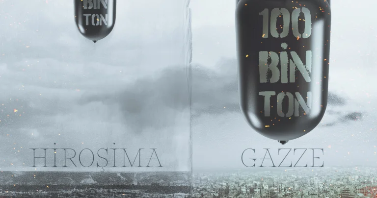Soykırımcı İsrail, 7 Ekim 2023 ten bu yana Gazze ye 100 bin tondan fazla bomba attı