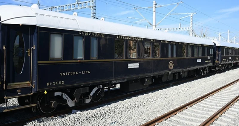 Paris ten yola çıkan Orient Express, yılın ikinci seferi için Türkiye de