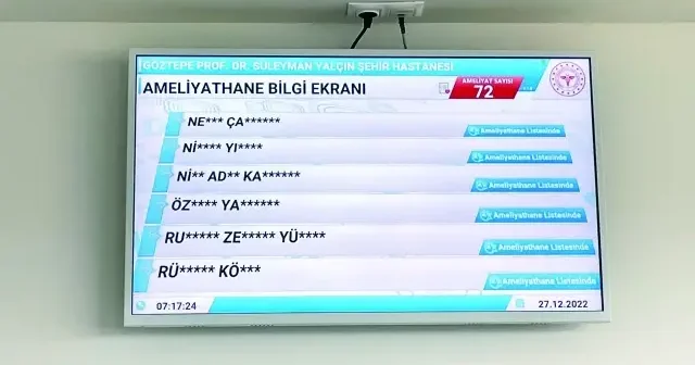 Yoğun bakım bilgileri e Nabız dan görülecek Sağlık Haberleri