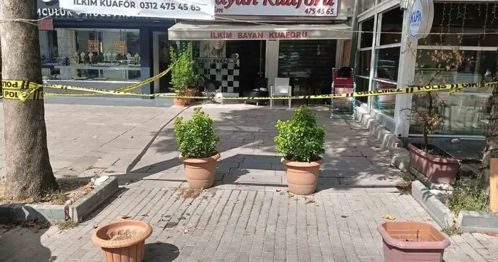 Ankara’da kuaför dükkanına pompalı tüfekli saldırı: 1 yaralı
