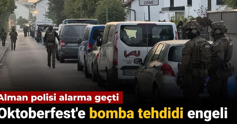Almanya alarma geçti: Oktoberfest e bomba tehdidi engeli