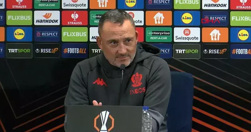 Nice Teknik Direktörü Franck Haise: Fenerbahçe, büyük bir ekip ve favoriler arasında