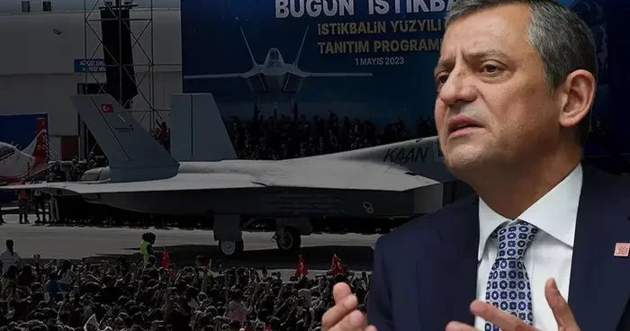CHP lideri Özgür Özel den KAAN sözleri! Sonuna kadar arkasındayız!