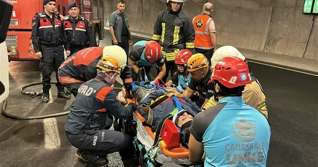 Troya Tüneli nde tatbikat Çanakkale Haberleri