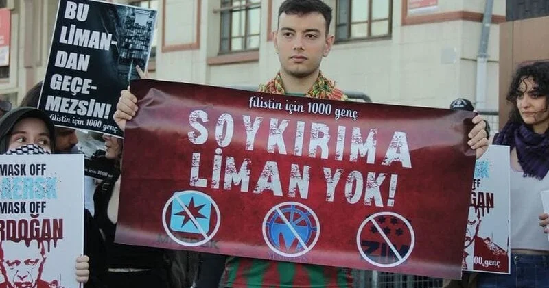 İsrail ile ticarete dur diyen 12 genç hakim karşısına çıktı