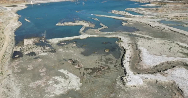Tekirdağ da Naip Barajı nın su seviyesi azalmaya devam ediyor Tekirdağ Haberleri