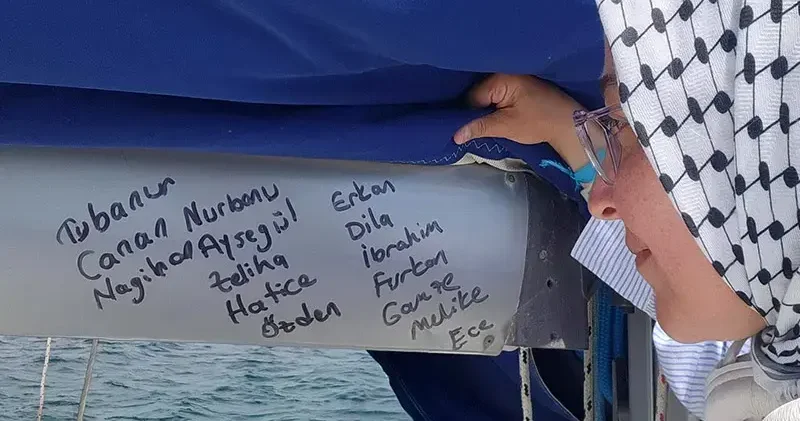 Gazze yolunda beraberinde 15 ‘kalp’ taşıyor