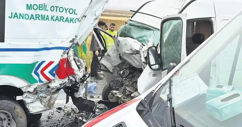 Feci kazada 2 jandarma şehit