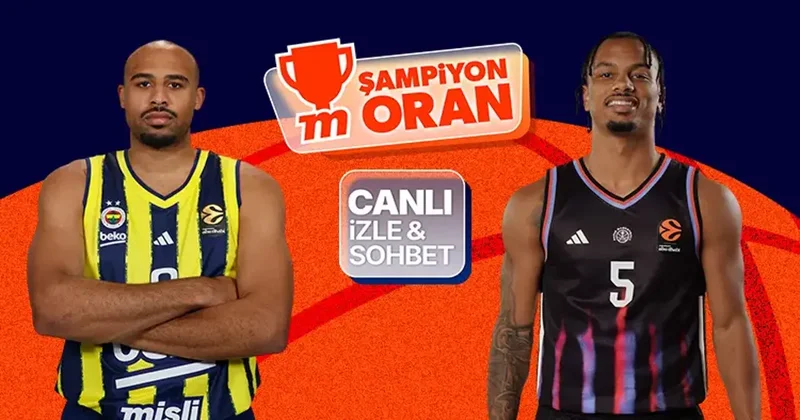 Fenerbahçe, EuroLeague de sezonu Paris Basketball karşısında açıyor! Maçın heyecanı canlı yayın, canlı sohbet ve Şampiyon Oranlar ile Misli’de İddaa Spor Haberleri
