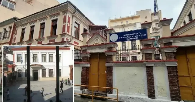 Batı Trakya da İskeçe Azınlık Lisesi Encümen Heyeti okula alınmamalarına tepki gösterdi Avrupa Haberleri