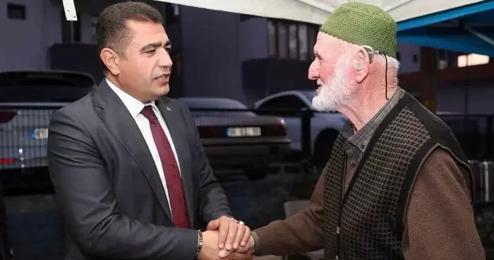 Vali Aslan’dan muhtara taziye