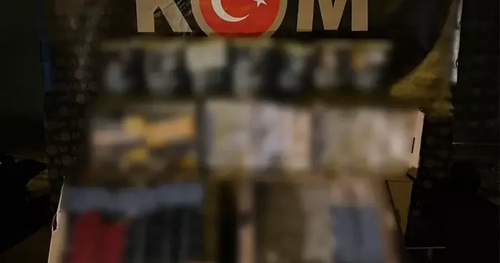 Yozgat ta 103 bin makaron ele geçirildi