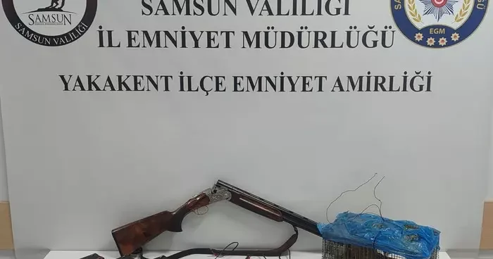 Bıldırcınla kaçak avcılık yapıyordu, yakalandı